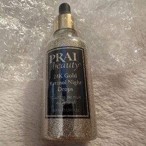 NIB PRAI BEAUTY 24K GOLD RETINOL NIGHT DROPS